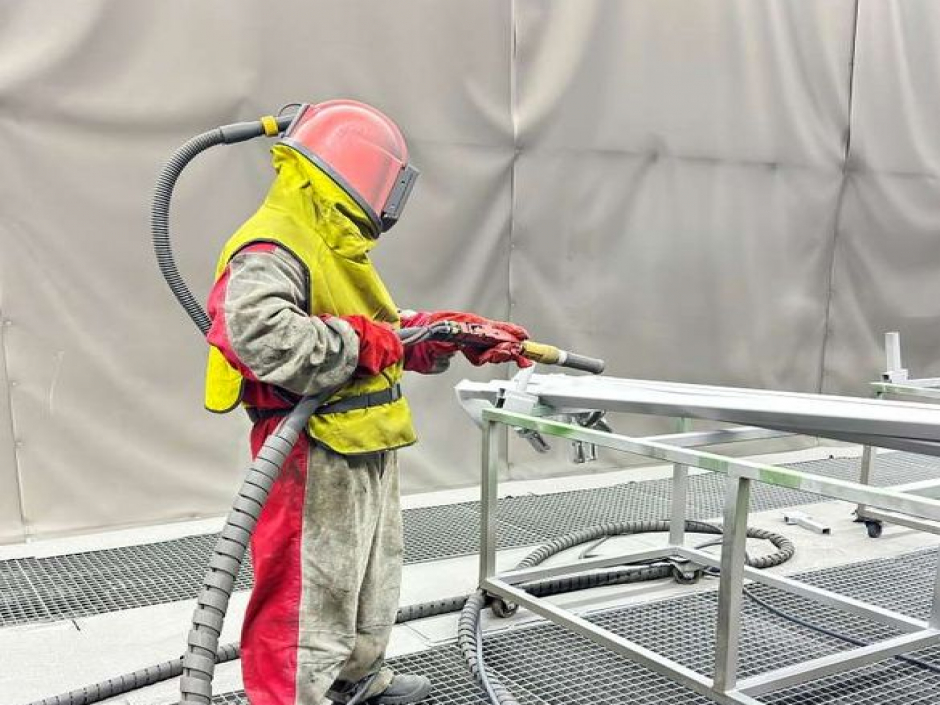 Дробеструйная обработка 